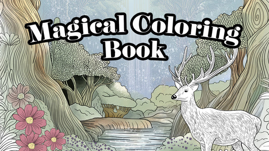 Dive into an Enchanted World: My New Coloring Book Journey