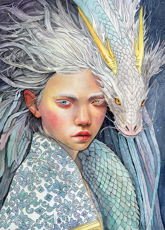 ANIMA – Original Watercolor Painting