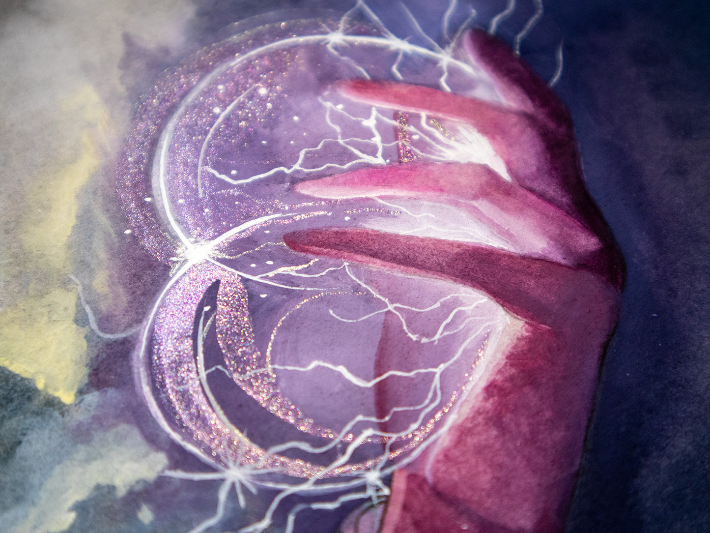 Original Artwork Calling the Wolves of Skyrim